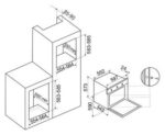 فرن كهرباء بلت ان جليم جاز/60سم/9 وظائف - (GFP93IX) - Image 2