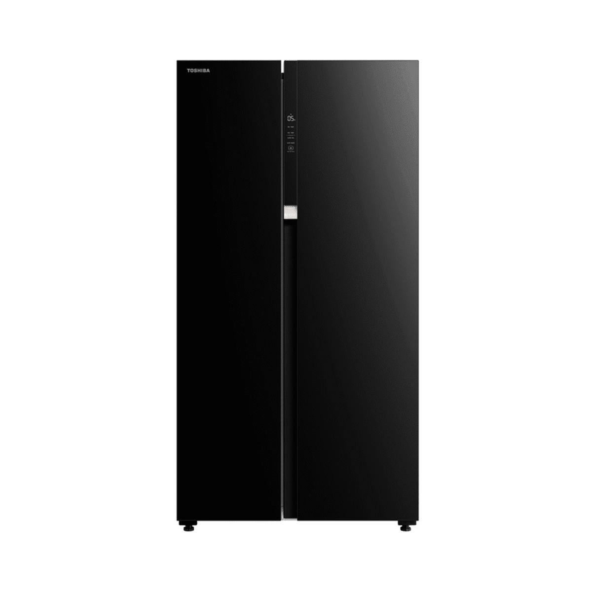 ثلاجة توشيبا دولابي - 2باب / 19.40 قدم مكعب / انفرتر / اسود زجاجي - (GR-RS780WI-PGU(22)) - Image 1