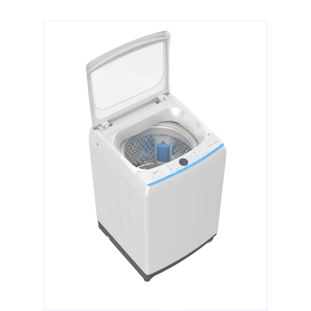 ⁦غسالة فول اوتومايك ميديا / تحميل علوي/ 8 كجم / 8 برنامج / ابيض - (MA200W80/W-SA)⁩ - الصورة ⁦2⁩