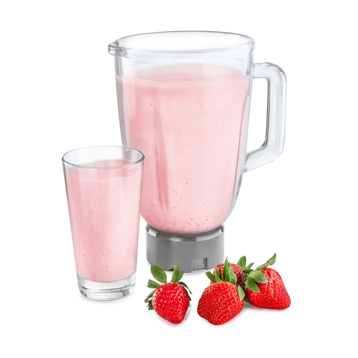 خلاط سينكور / زجاج / كسارة ثلج / 1.7 لتر / 4 شفرات / 6 سرعات / 500 وات - (SBL 5370WH) - Image 4