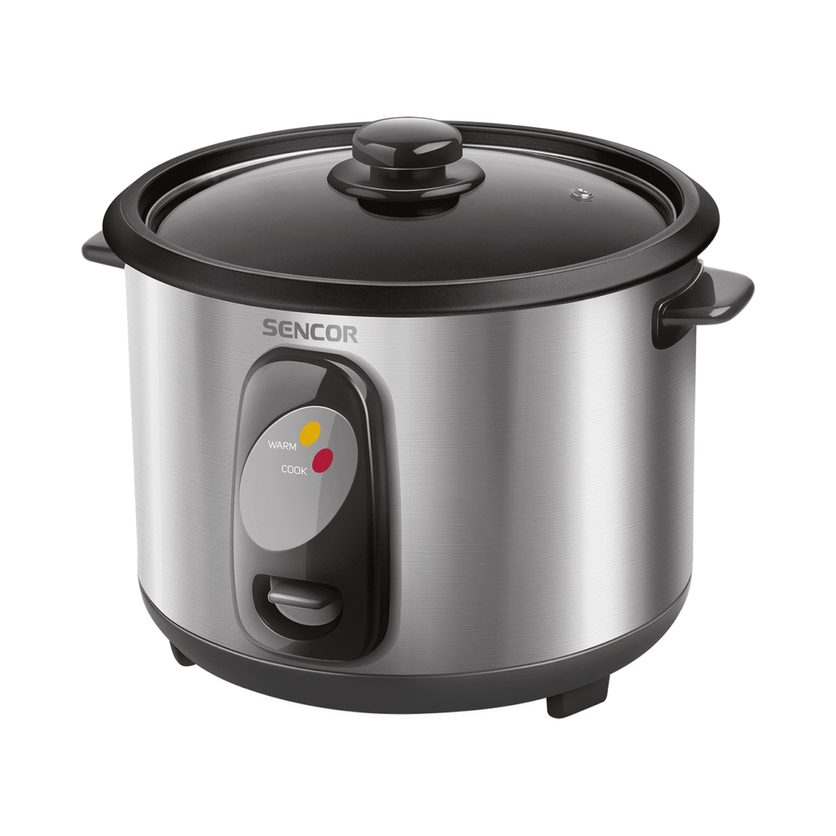 سينكور طاهي أرز كهربائية / 1 لتر / 1000 واط / ستيل - (SRM 1000SS) - Image 1