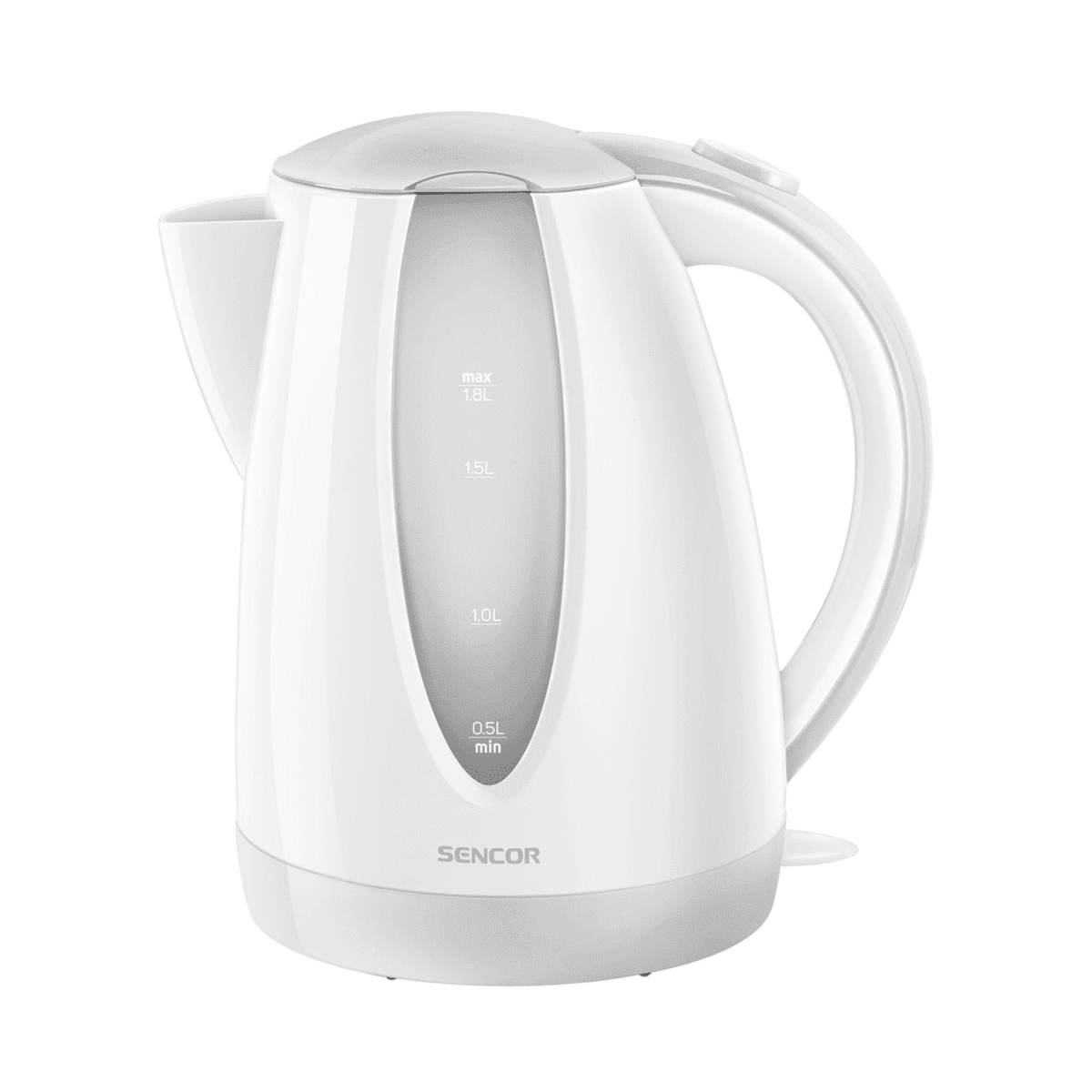 غلايه كهربائية سينكور /1.8 لتر/ بلاستيك/ابيض/ 2000 وات - (SWK 1810WH) - Image 1