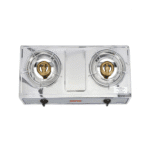 طباخ غاز طاولة جيباس / 2 عين / اشعال ذاتي / ستانلس ستيل - (GK5605)